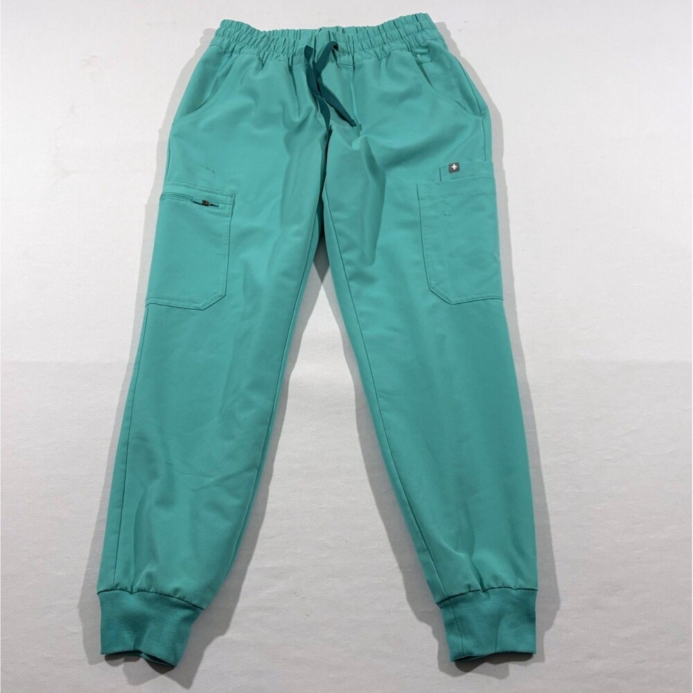 FIGS Scrubs Pants Women Mint Green Zamora Nursing Medical Nurse Jogger Sz XS P